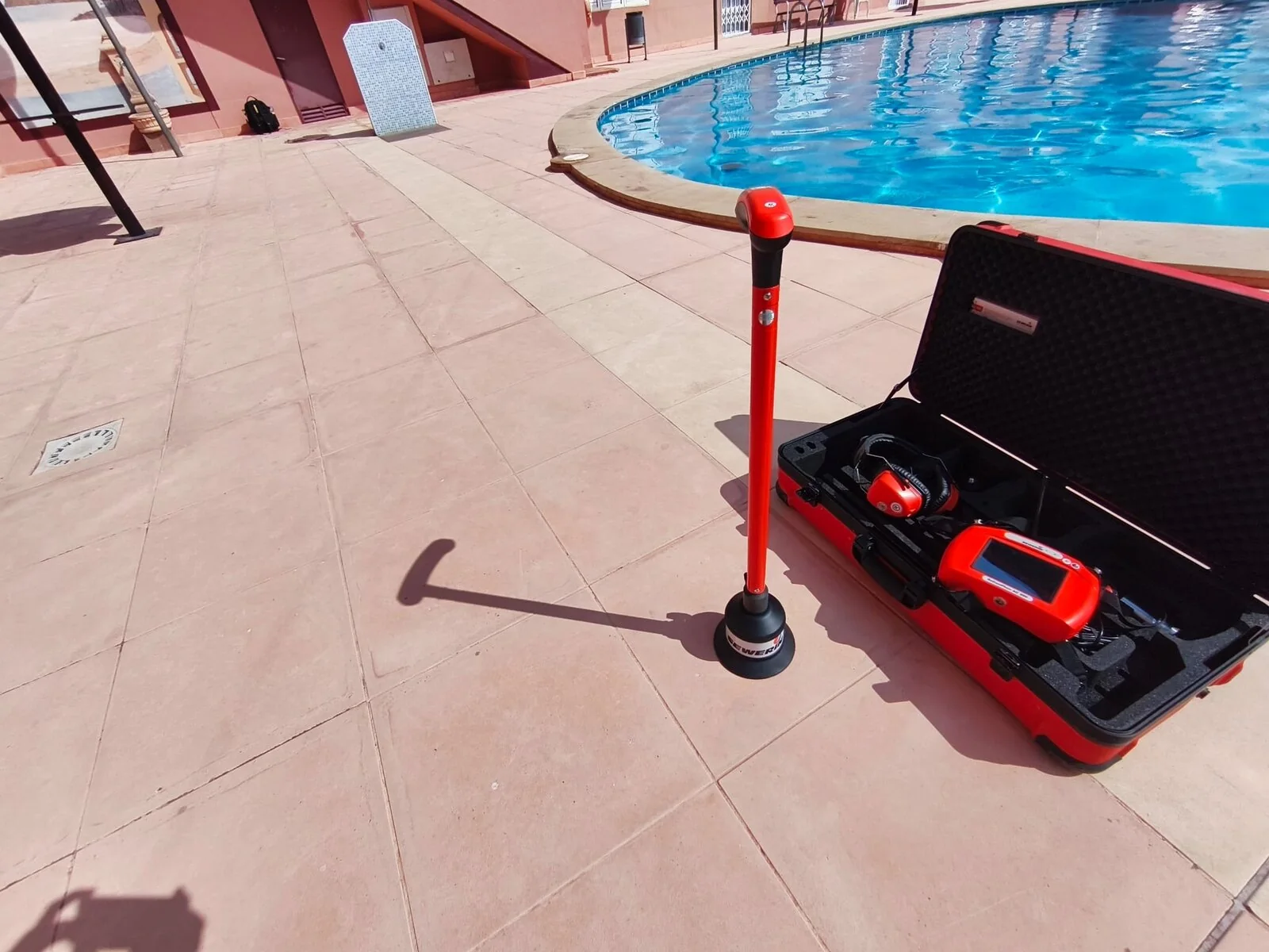 Fugas en piscinas en la Región de Murcia